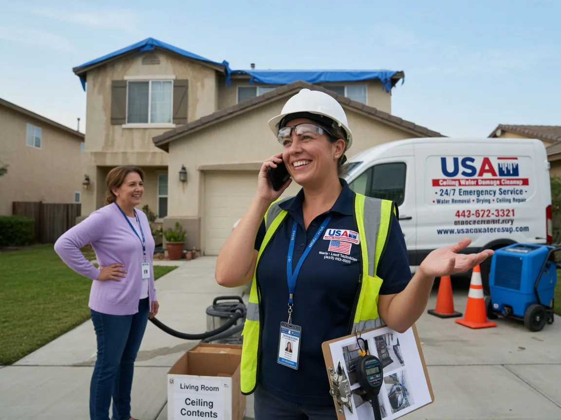 Ceiling Water Damage Restoration Three Lakes, WI FAQs